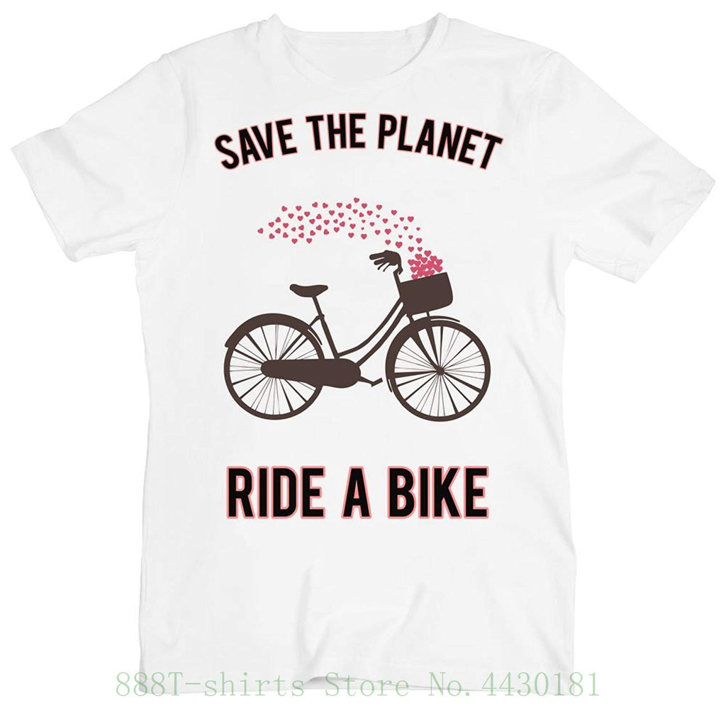 Save The Planet Ride A Bike Tee