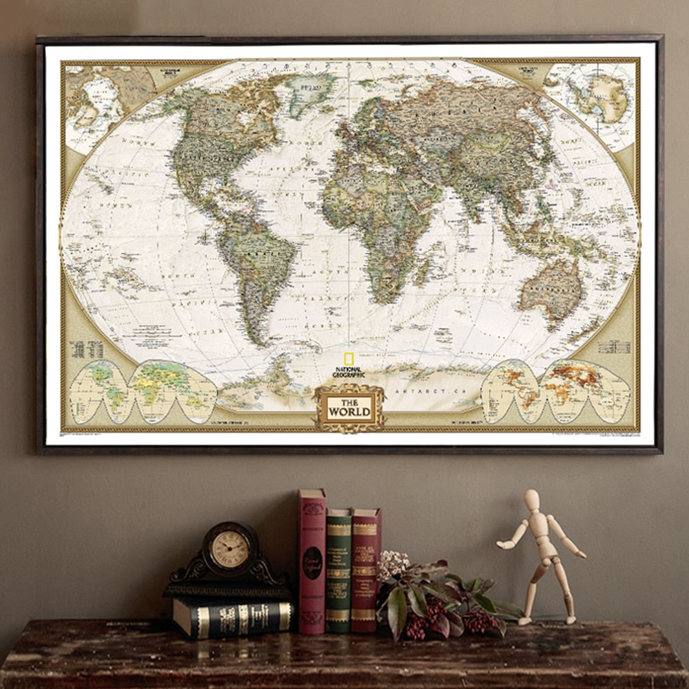 Large World Map